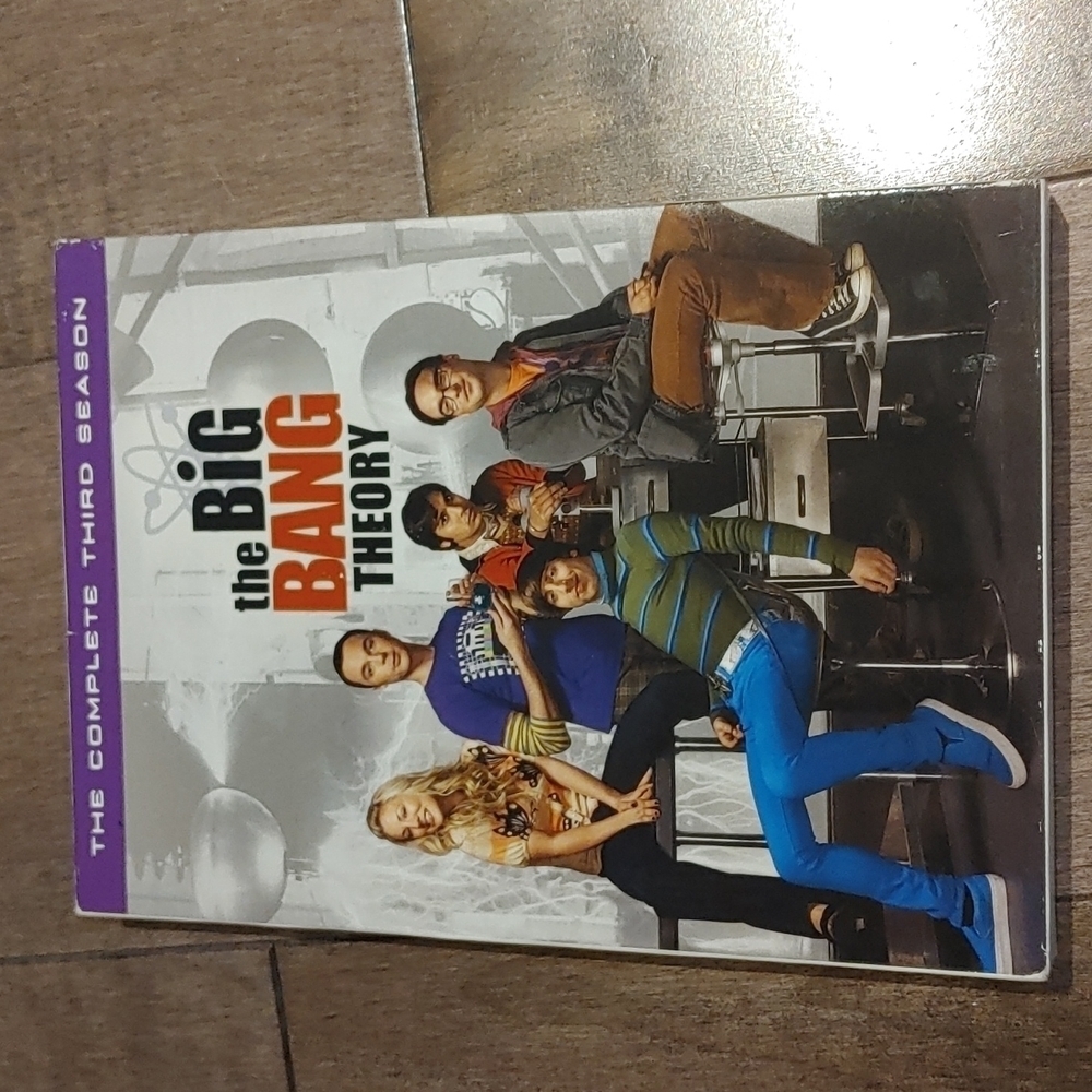 The Big Bang Theory The‎ complete 3 Season DVDs